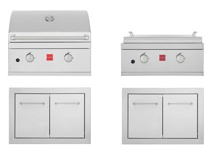 Fuego 4-Piece 27-Inch F27S Gas Grill Outdoor Kitchen Package