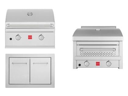 Fuego 3-Piece 27-Inch F27S Gas Grill Outdoor Kitchen Package