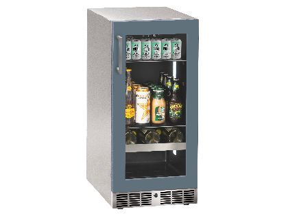 Marvel Essential 15-Inch Panel-Ready Glass Door Beverage Center with Lock