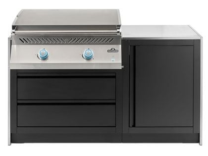 Napoleon OASIS 60-Inch Outdoor Kitchen with 700 Series 32-Inch Flat Top Griddle