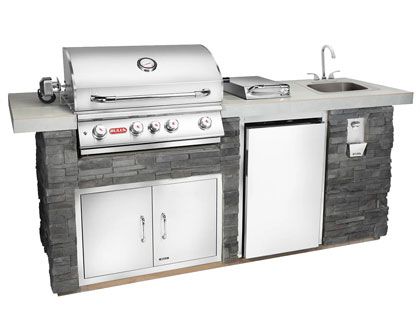 bull ODK 8.5-foot bbq kitchen island 
