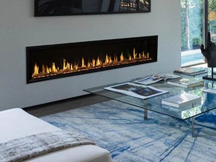 Modern Flames 100-inch Orion Slim Linear Virtual Electric Fireplace