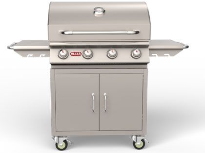 bull outlaw 30-inch freestanding grill
