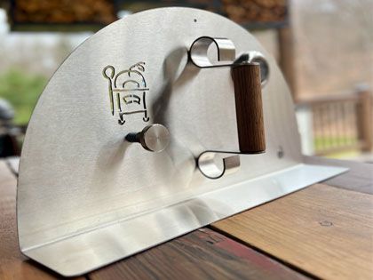 HPC Fire Pizza Oven Door with Thermometer