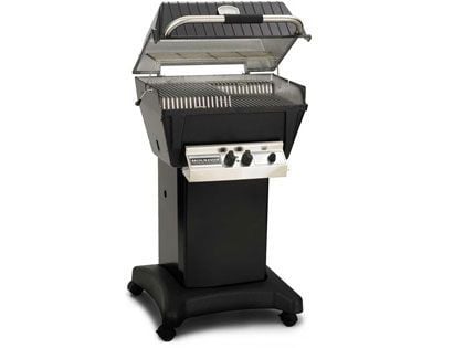 Broilmaster P4-XF Premium Gas Grill On Black Cart