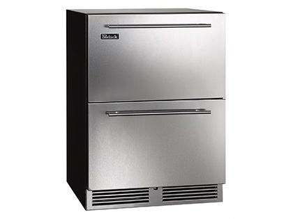 Perlick 24-Inch 5.2 cu. ft. C-Series Stainless Steel Outdoor Refrigerator Drawers