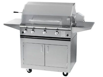 ProFire Professional Series 36-Inch Hybrid Gas Grill with Sear Zone Infrared Burner, Rotisserie Kit  & Rear Infrared Burner