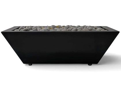 Warming Trends AON Metal Architectural Pinnacle Square Wok Metal Vessels with CROSSFIRE 2.0 Brass Burner 