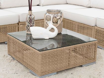 Panama Jack Austin Outdoor Square Coffee Table