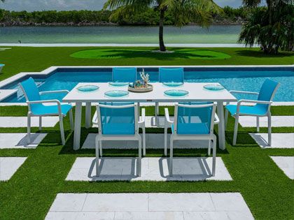 Panama Jack 7-Piece Abaco Rectangular Dining Set