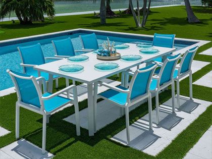 Panama Jack 9-Piece Abaco Rectangular Dining Set