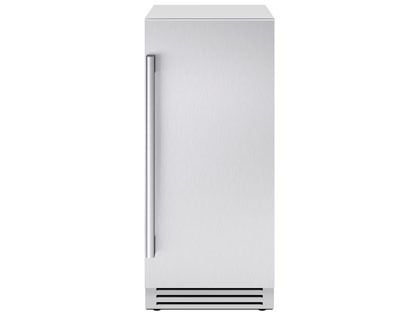 Scotsman Brilliance 65 Lb. 15-Inch Outdoor Rated Gourmet Ice Machine With Gravity Drain - Stainless Steel