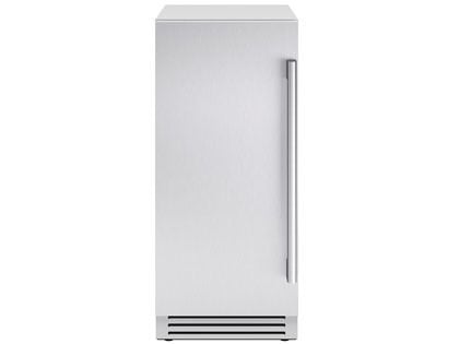 Scotsman Brilliance 65 Lb. 15-Inch Outdoor Rated Gourmet Ice Machine With Gravity Drain - Stainless Steel