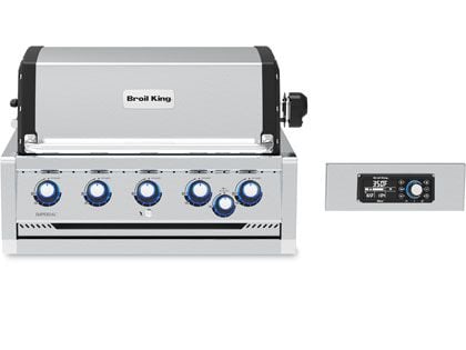 Broil King Imperial QS570 5-Burner Built-In Gas Grill With Rotisserie & iQue™ Technology Control