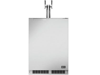 DCS 24-Inch 5.7 Cu. Ft. Right Hinge Outdoor Rated Dual Tap Beer Dispenser / Kegerator