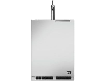DCS 24-Inch 5.7 Cu. Ft. Left Hinge Outdoor Rated Single Tap Beer Dispenser / Kegerator