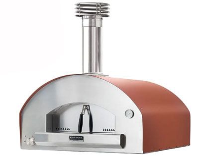 Roma Hybrid Gas & Wood-Fired Pizza Oven - Red