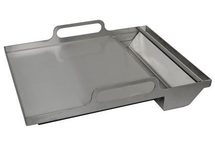 RCS & Le Griddle Dual Plate Stainless Steel & Cast Iron Griddle for RON Cutlass Pro Series Grills 