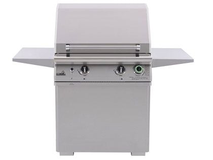 PGS T-Series Commercial 30-Inch Natural Gas Grill On Pedestal With Timer