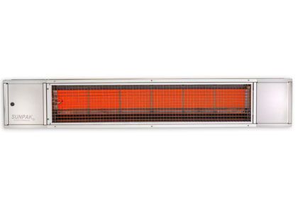 Sunpak 48-Inch 34,000 BTU Gas Infrared Patio Heater - Stainless Steel