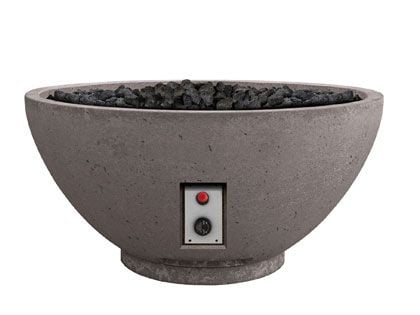 Firegear Sanctuary 3 Series 29-Inch GFRC Gas Fire Bowl - Slate