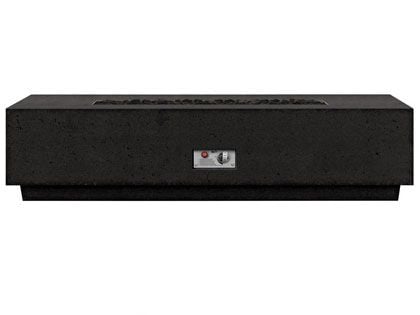 Firegear Sanctuary 1 Series 76-Inch GFRC Gas Fire Table - Raven