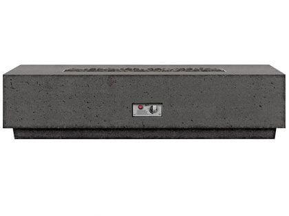 Firegear Sanctuary 1 Series 76-Inch GFRC Gas Fire Table - Slate