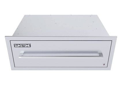 Sunstone 30-Inch Built-In 110V Electric Stainless Steel Warming Drawer