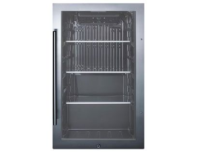 Summit Commercial 19-Inch 3.1 Cu. Ft. Shallow Depth Outdoor Rated Beverage Cooler