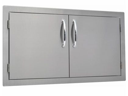 Sole Gourmet 36-Inch Stainless Steel Flush Mount Double Access Door
