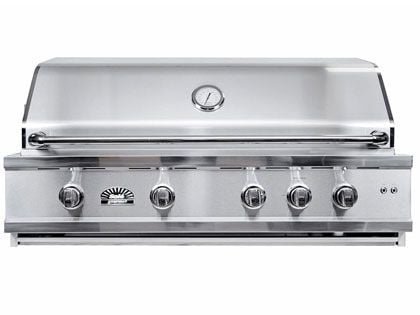 Sole Gourmet Luxury Series 42-Inch 4-Burner Built-In Gas Grill with Rotisserie and LED Lights