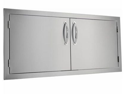 Sole Gourmet 42-Inch Stainless Steel Deluxe Raised Frame Double Access Door