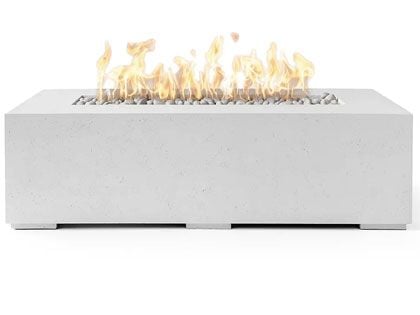 HPC Fire 56 x 30-Inch Dekko Sonoma Lightweight Concrete Gas Fire Pit