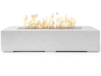 HPC Fire 72 x 33-Inch Dekko Sonoma Lightweight Concrete Gas Fire Pit