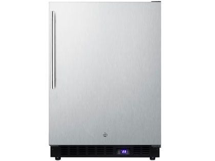 Summit 24-Inch 4.72 Cu. Ft. Outdoor Rated Compact Freezer - Stainless Steel