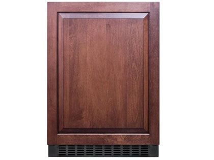 Summit 24-Inch 4.6 Cu. Ft. Outdoor Rated Compact Refrigerator - Custom Panel