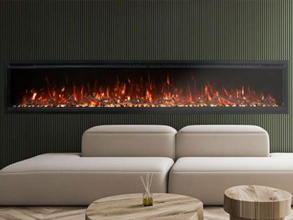 Modern Flames 100-inch Spectrum Slimline Linear Electric Fireplace
