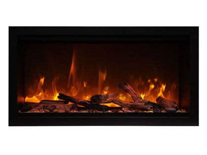 Amantii 34-Inch Symmetry Extra Tall & Deep Linear Electric Fireplace