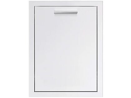 Summerset 20-Inch Roll-Out Stainless Steel Double Trash or Recycling Bin