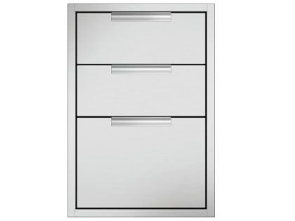 DCS 20-Inch Triple Tower Drawer With Soft Close