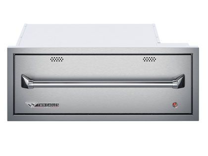 Twin Eagles 30-Inch Built-In 120V Electric Outdoor Warming Drawer