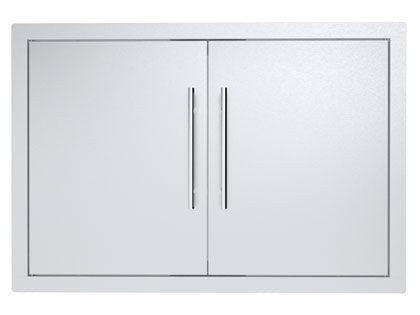 Sunstone Texan Series 30-Inch Stainless Steel Double Access Doors