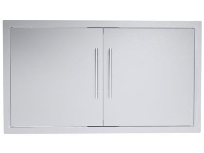 Sunstone Texan Series 36-Inch Stainless Steel Double Access Doors