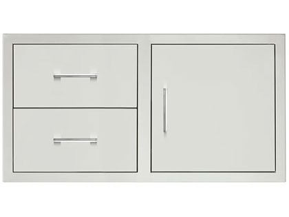 TrueFlame 42-Inch 2-Drawer & Access Door Combo 