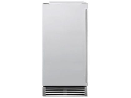 TrueFlame 15-Inch UL Outdoor Rated Nugget Ice Maker with Stainless Door - 50 lb Capacity
