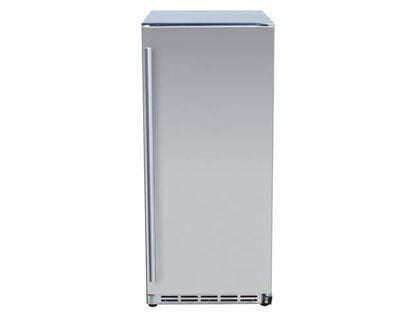 TrueFlame 15-Inch Outdoor Rated Fridge with Stainless Door