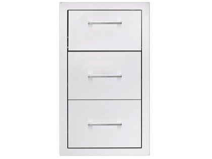 TrueFlame 17-Inch Triple Drawer