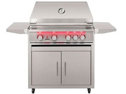 trueflame TF32 4-burner freestanding grill
