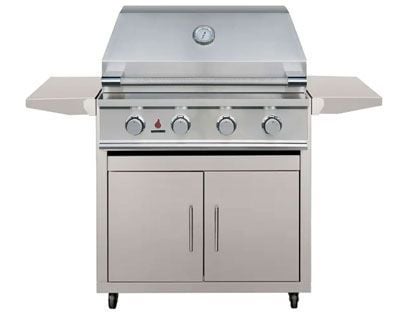 trueflame TFE32 e-series 4-burner freestanding grill
