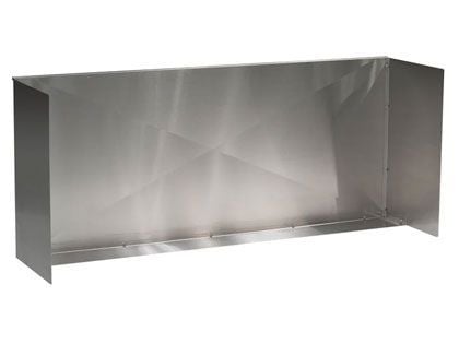 TrueFlame 48-Inch Stainless Steel Wind Guard - Fits 36-44" Grills